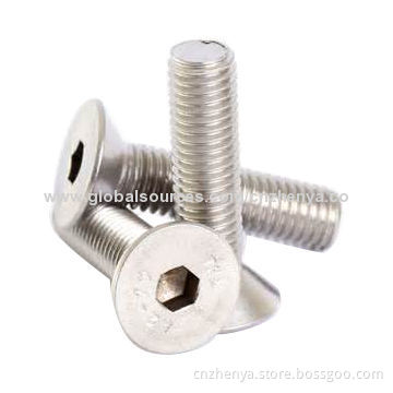 Hex Socket CSK Head Machine Screws, CENew